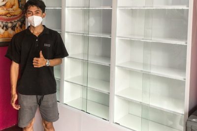 Quầy trưng bày QTB044