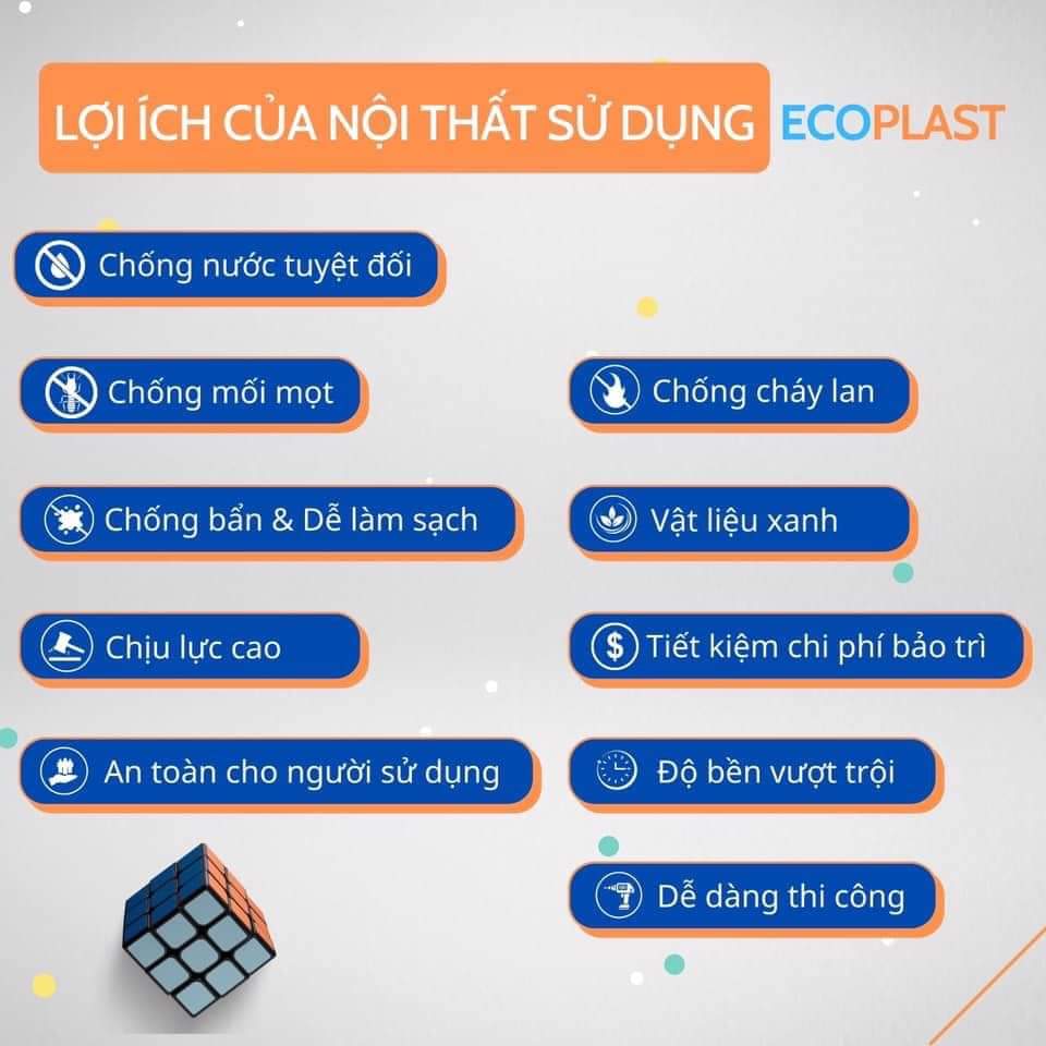 Tại sao nội thất nhựa Ecoplast tại Bình Dương lại được ưa chuộng