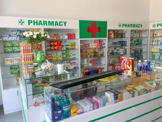 Nội thất quầy trưng bày tại Bình Dương