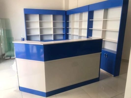 Nội thất quầy thu ngân tại Dĩ An Bình Dương