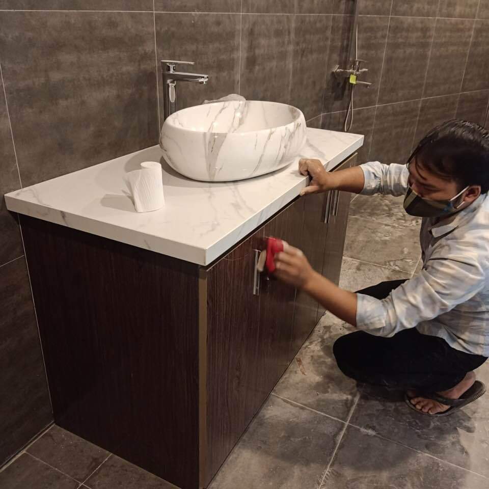 Tìm hiểu về nội thất tủ lavabo bằng nhựa