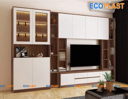 Thi công kệ tủ Tivi ở Tân Uyên Bình Dương